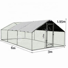 Hot Sale Garden Backyard Breathable Big Wire Metal Farming Poultry Birds Chicken Cage With Door